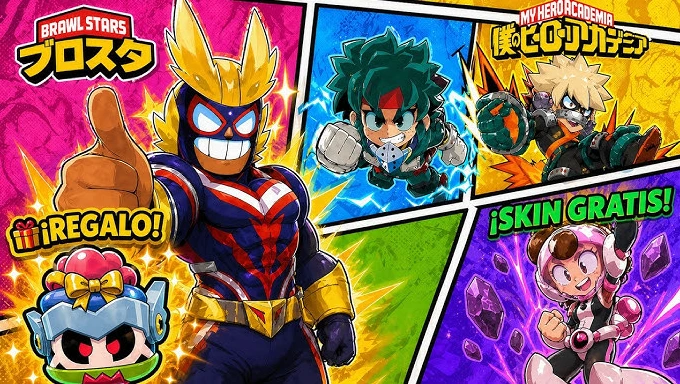 Brawl Stars x My Hero Academia recompensas